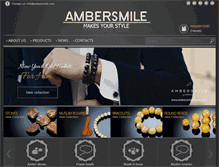 Tablet Screenshot of ambersmile.com